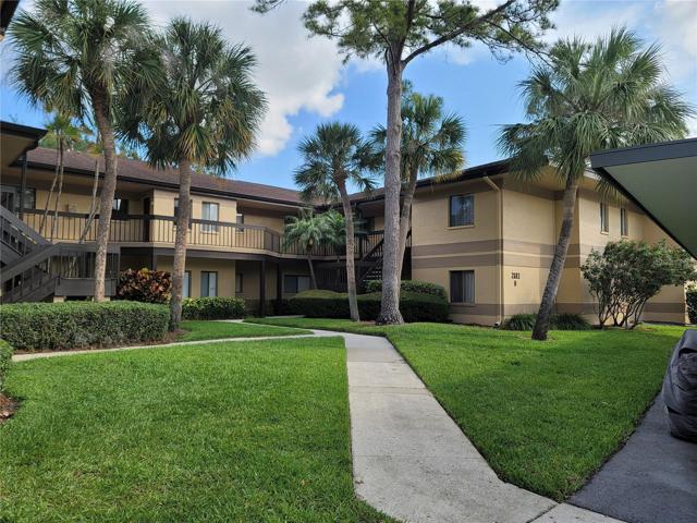 Front of the condo building