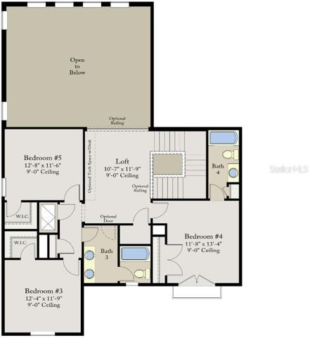CalAtlantic Floor plan 2nd floor