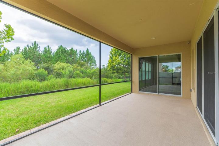 screened in back lanai