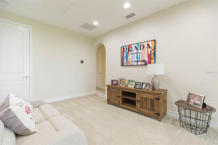 upstairs loft area