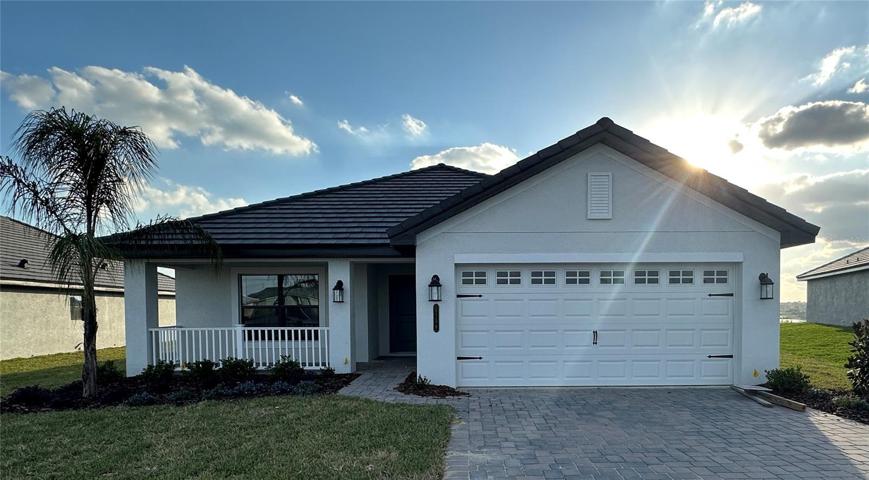 Sample Home - Elevation C with Front Porch