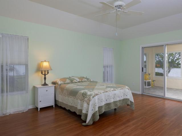 Primary Bedroom with lake view