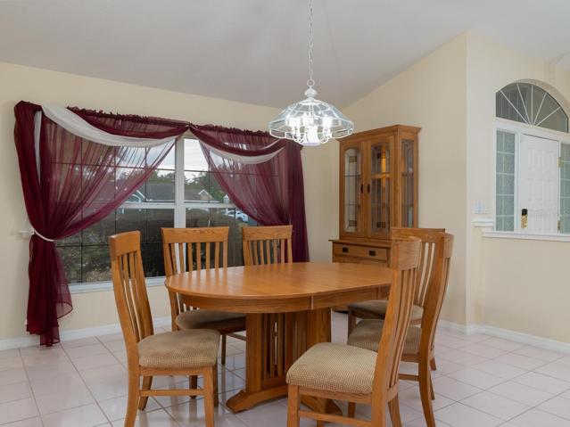 Dining area
