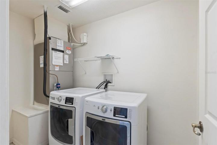 Maytag washer and dryer included