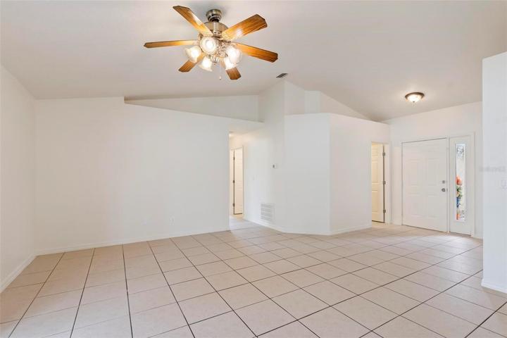 Tile throughout common areas