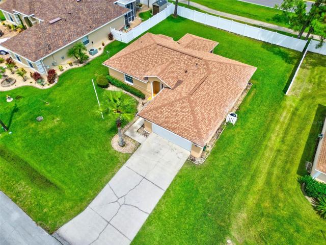Long driveway.