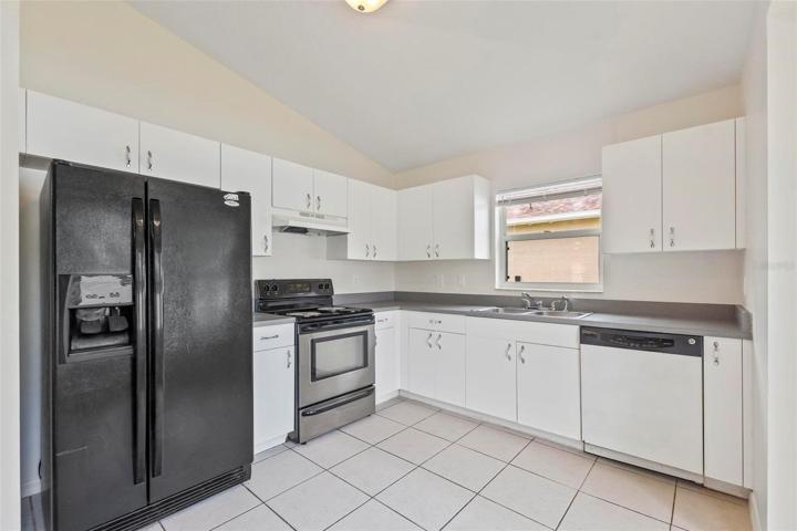 Large and inviting kitchen.