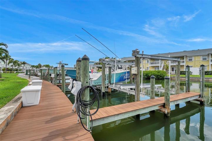 Boat slips are for sale and rent but not included