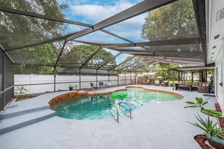 Hang out ALL DAY by the pool and stay cool in the summer months
