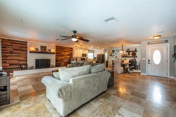 Beautiful Fireplace for those cozy nights.