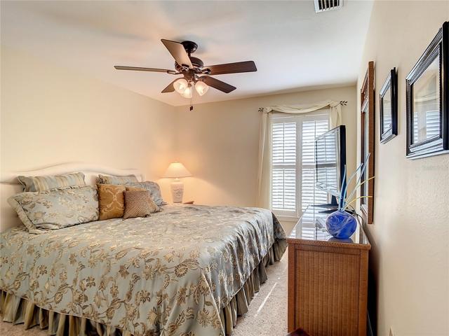 Split bedroom plan with bedroom #2 and #3 on the opposite side of the home.