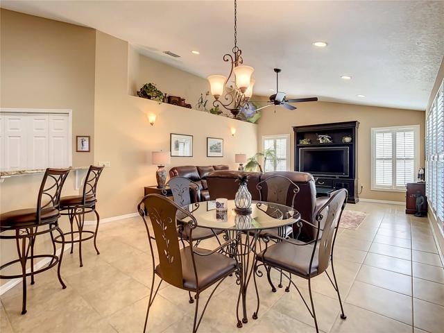 Dinette area.