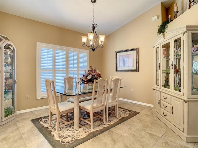 . The dining room will graciously host your next family gathering