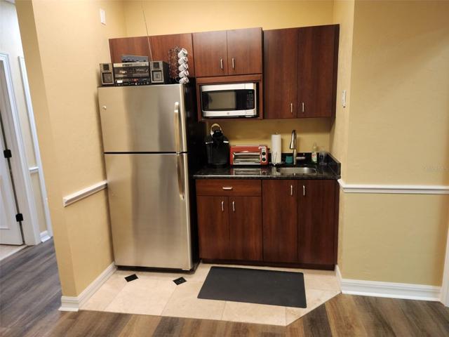 Shared kitchen area