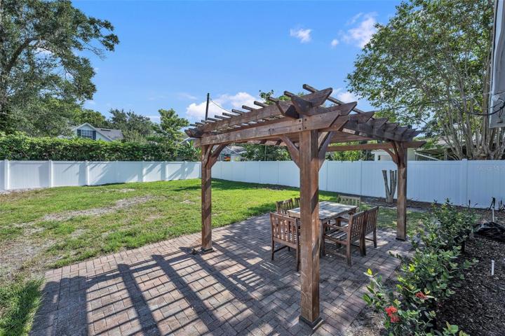Backyard with Lanai