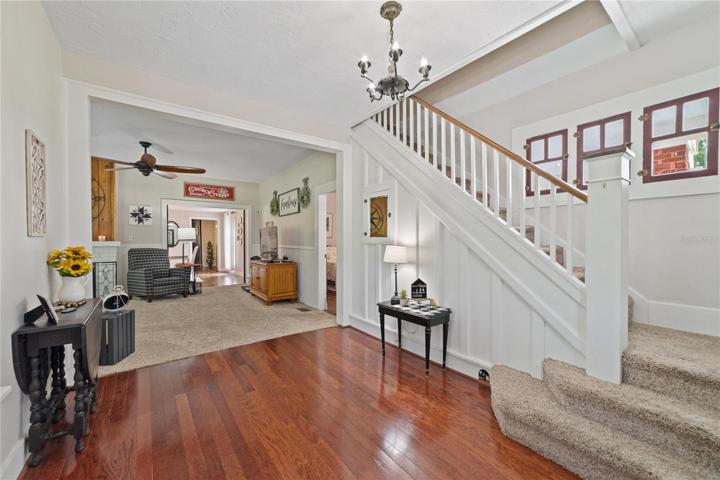 This home reflects its rich history in the ORIGINAL HARDWOOD FLOORS that grace the interior, adding warmth and character to each space making it feel personalized and special!