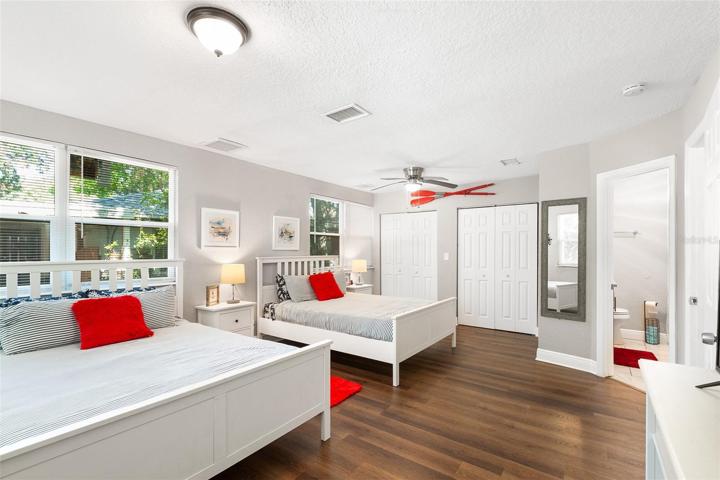 Master Bedroom, His and Her closets