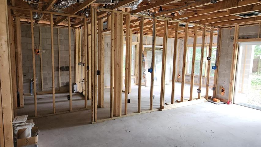 Master Bedroom off family room