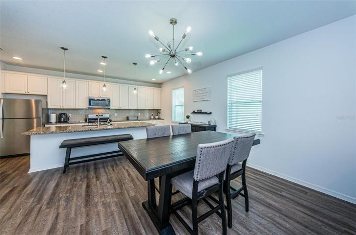 Dinihng Area and Kitchen