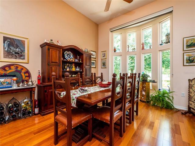 DININGROOM with TINTED WINDOWS