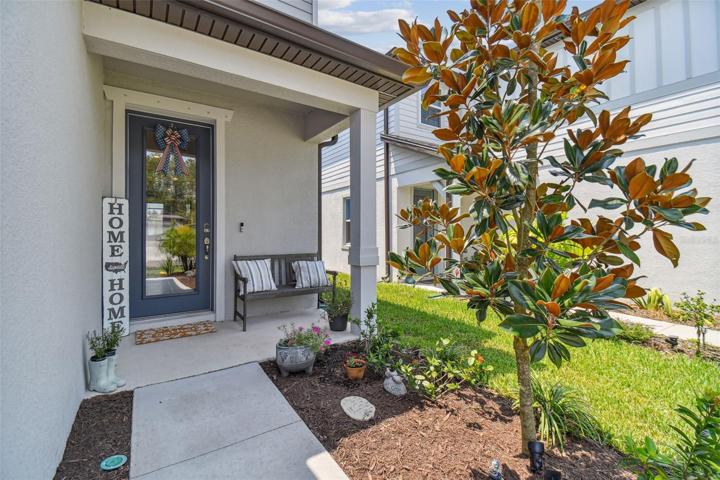 Covered front patio