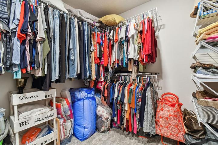 Large walk-in closet