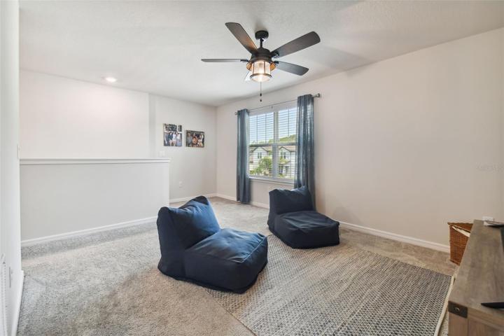 Upstairs bonus room/loft