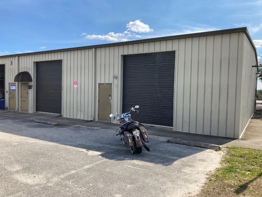 Exterior Back (Far left Garage Door)