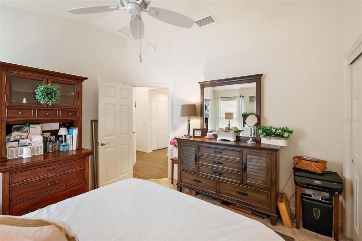 Bedroom 2 w/ Vaulted Ceiling