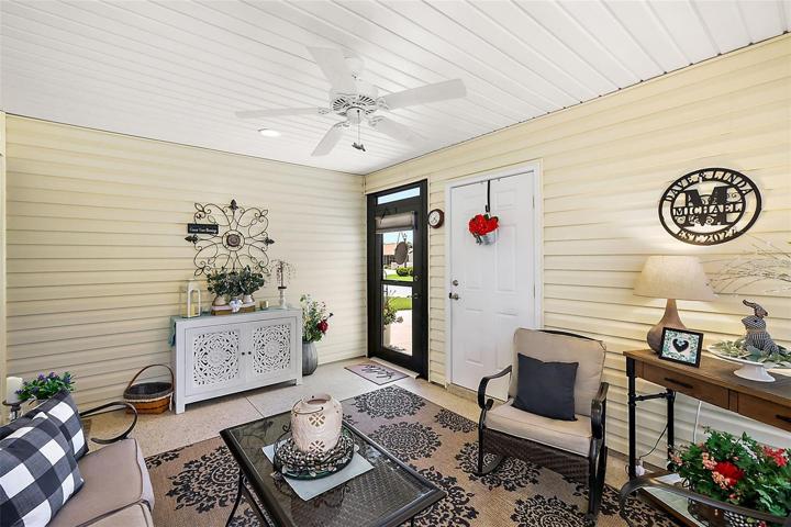 Enclosed Lanai w/ Access to Golf Car Garage