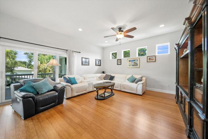 Upper level living room