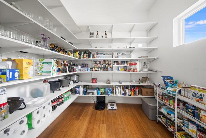Massive kitchen pantry
