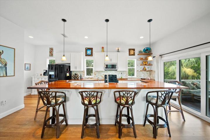 Kitchen view from the living area