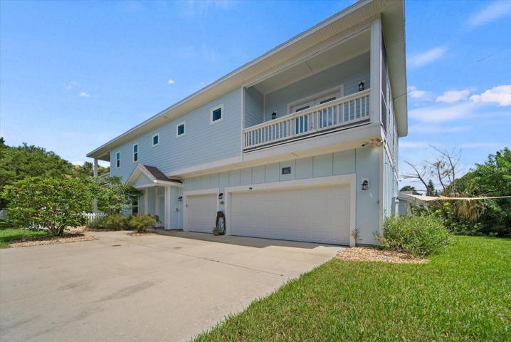 Northern elevation showing the Master Suite deck