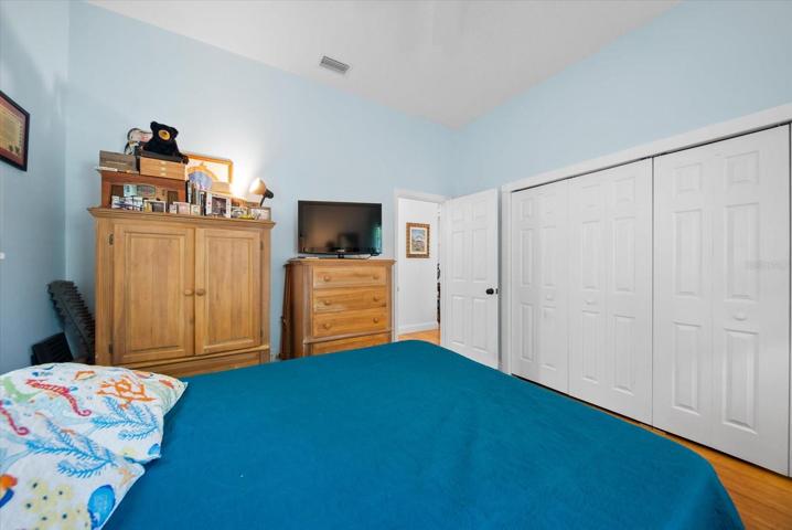 Closet space in 2nd Bedroom