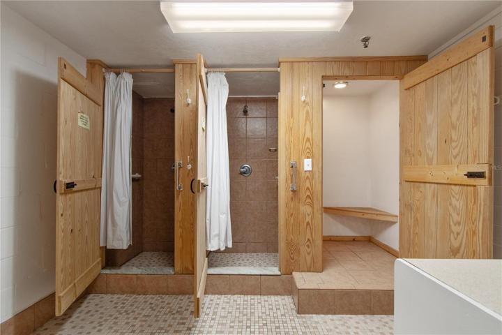 Fitness Room Showers