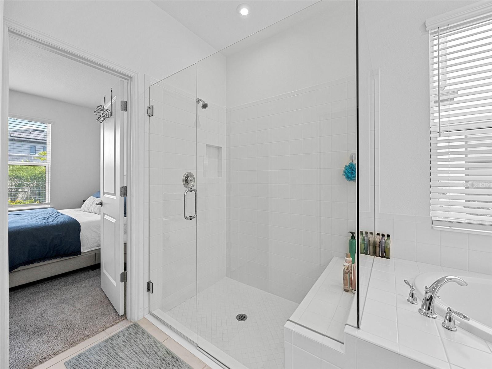 Shower in Primary Bath