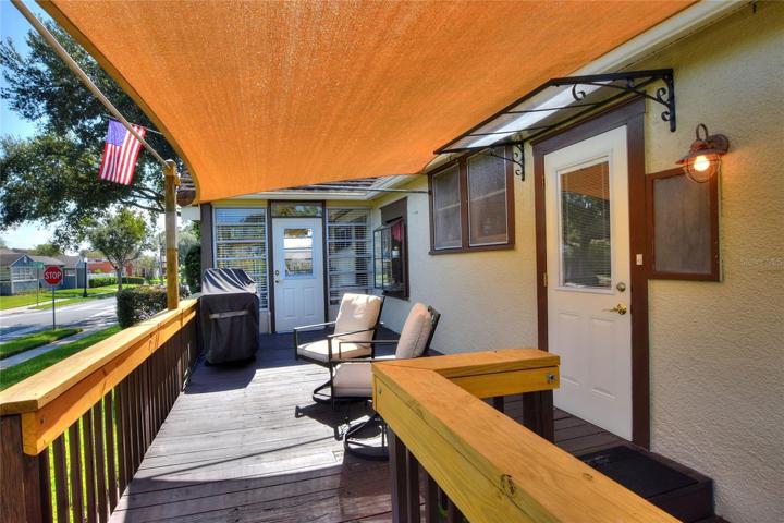 Large Deck off of Kitchen
