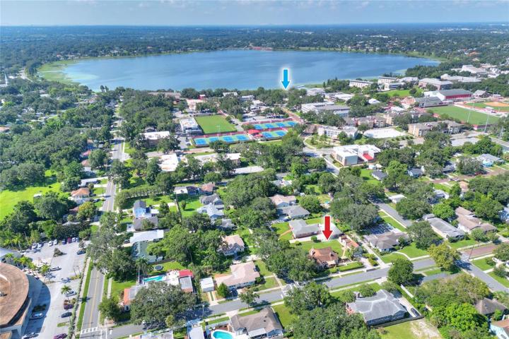 Lake Hollingsworth in the Background