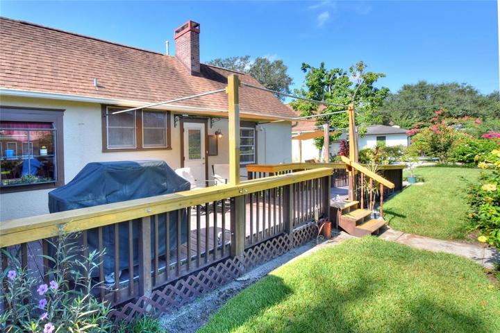 Side Deck off Kitchen