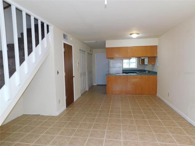 Unit D - living/dining combination