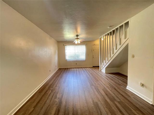 Unit B - living/dining combination