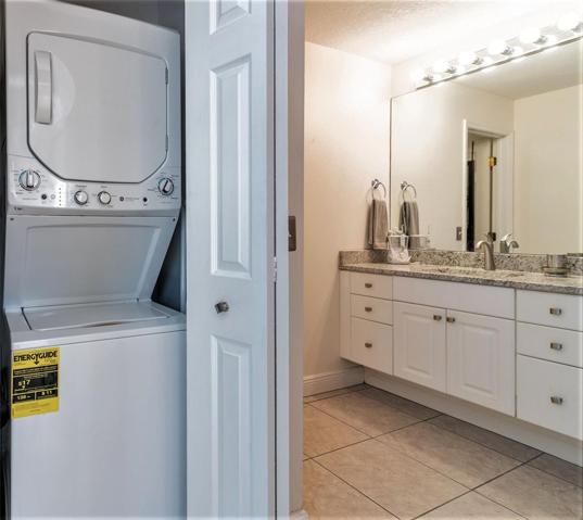 Laundry closet