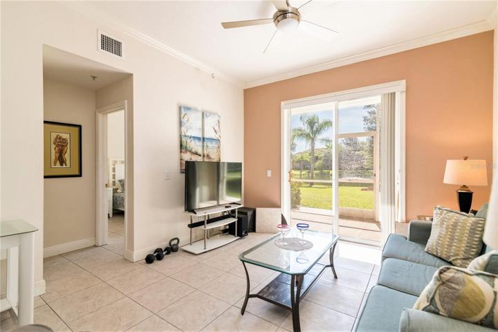 LR and entrance to Master bedroom