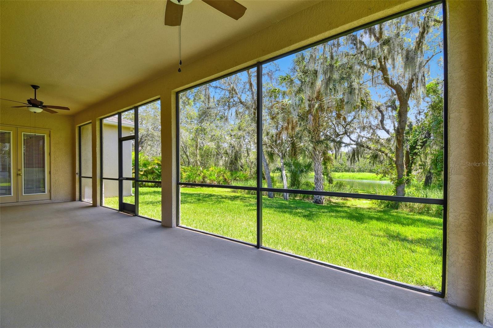 Huge covered and screened porch with amazing views!!