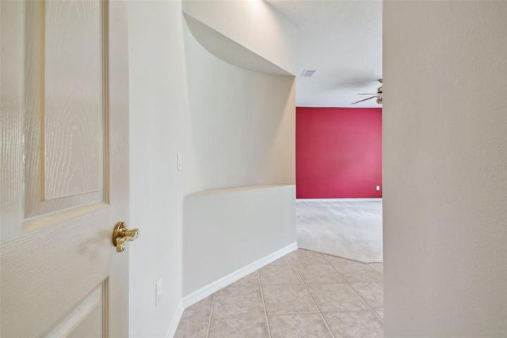 Entryway to the master suite