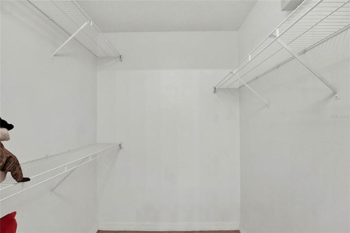 Master Walk-In Closet.