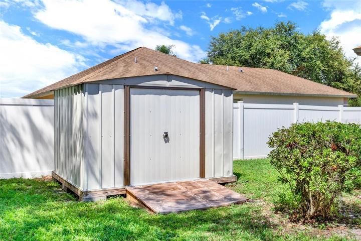 Storage Shed.