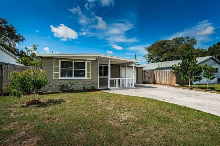 Front of home - 3br, 2 ba, 1 car garage with fully fenced yard