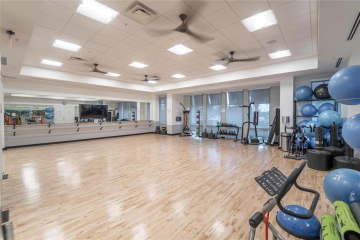 motion room at clubhouse